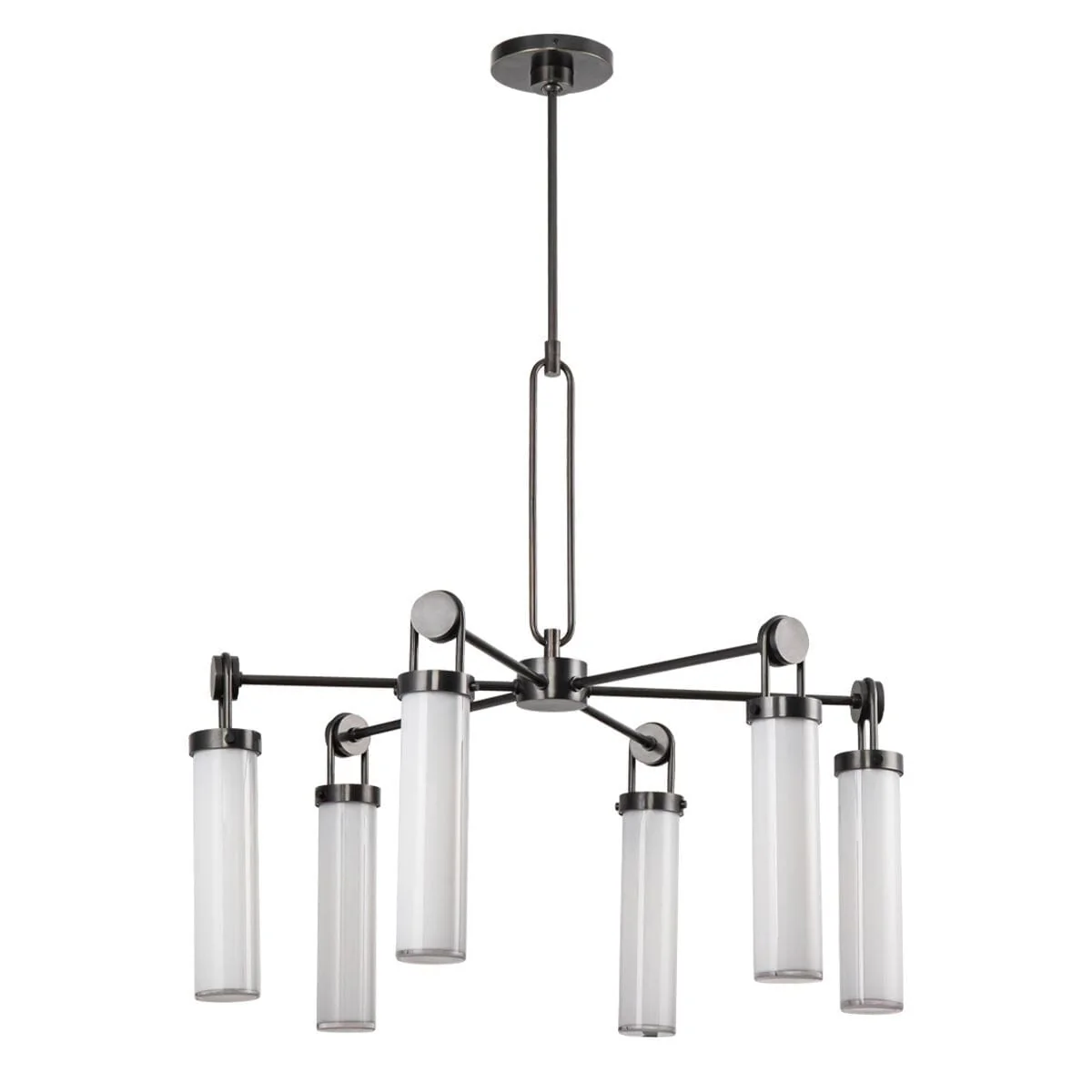 Fable Antique Bronze 6 Light Pendant Ceiling Light - Image 3
