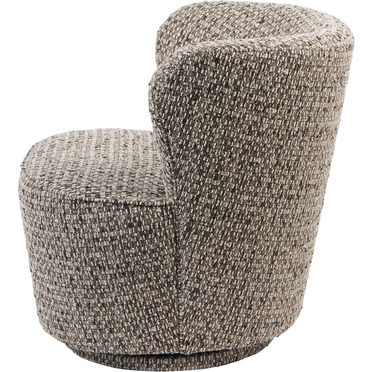 Fjura Grey Speckled Textured Accent Chair - Image 3