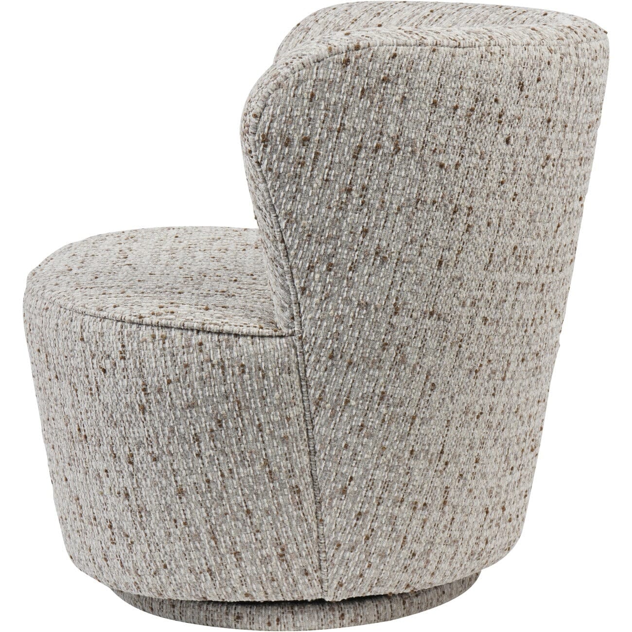 Fjura Natural Speckled Textured Accent Chair - Image 3