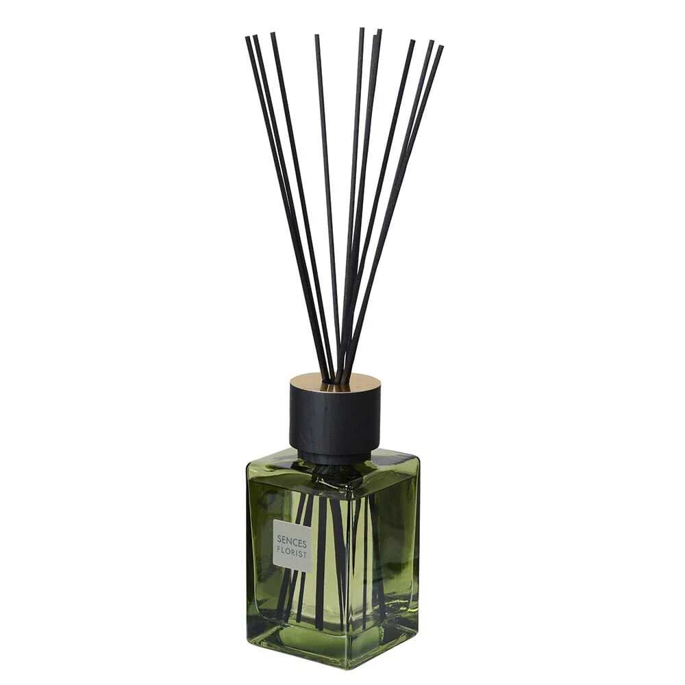 Florist Green Glass Reed Diffuser - 500ml - Image 4