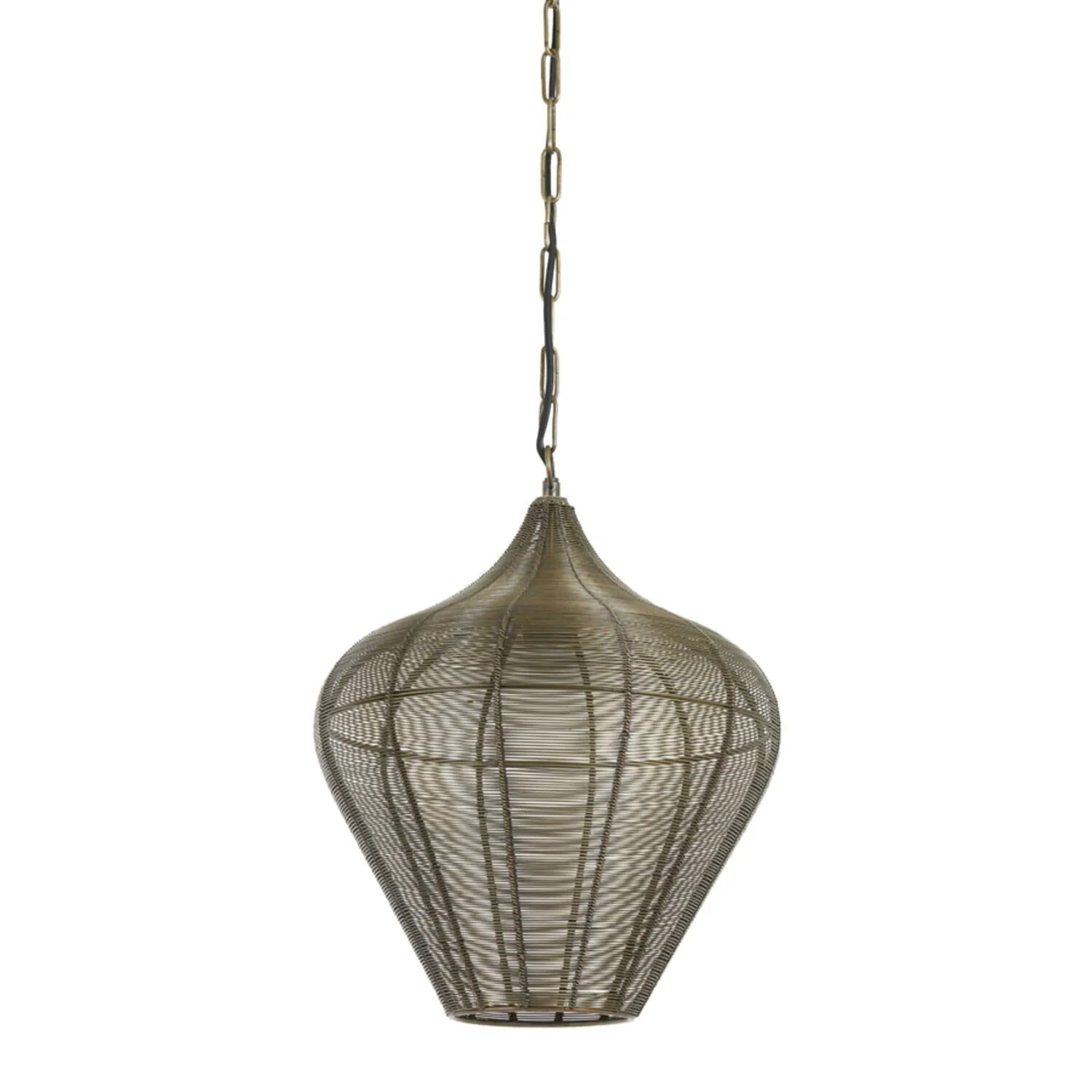 Franklin Antique Bronze Hanging Pendant Ceiling Light - Image 2