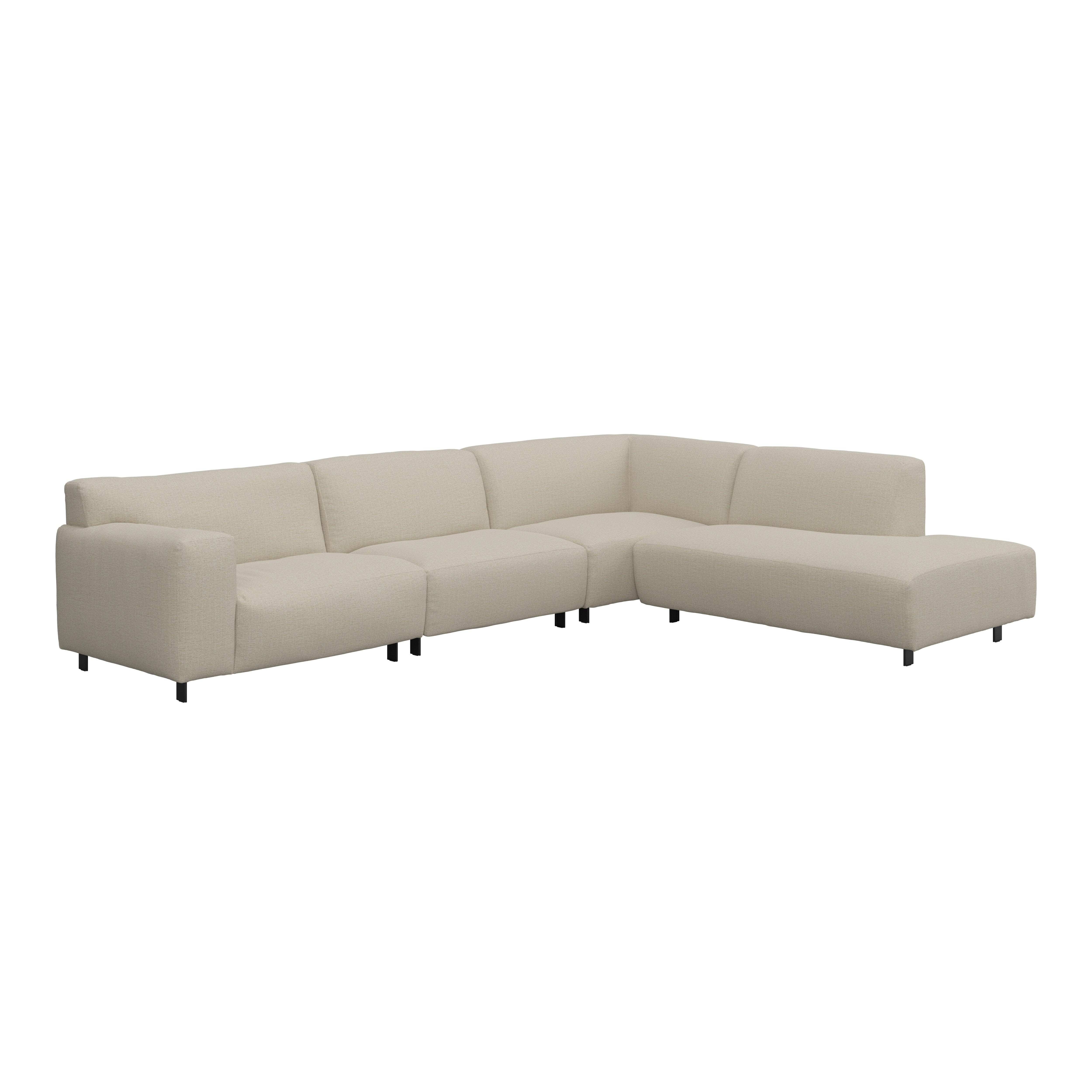 Freja Sand Textured Large Right Hand Facing Corner Sofa - Image 2