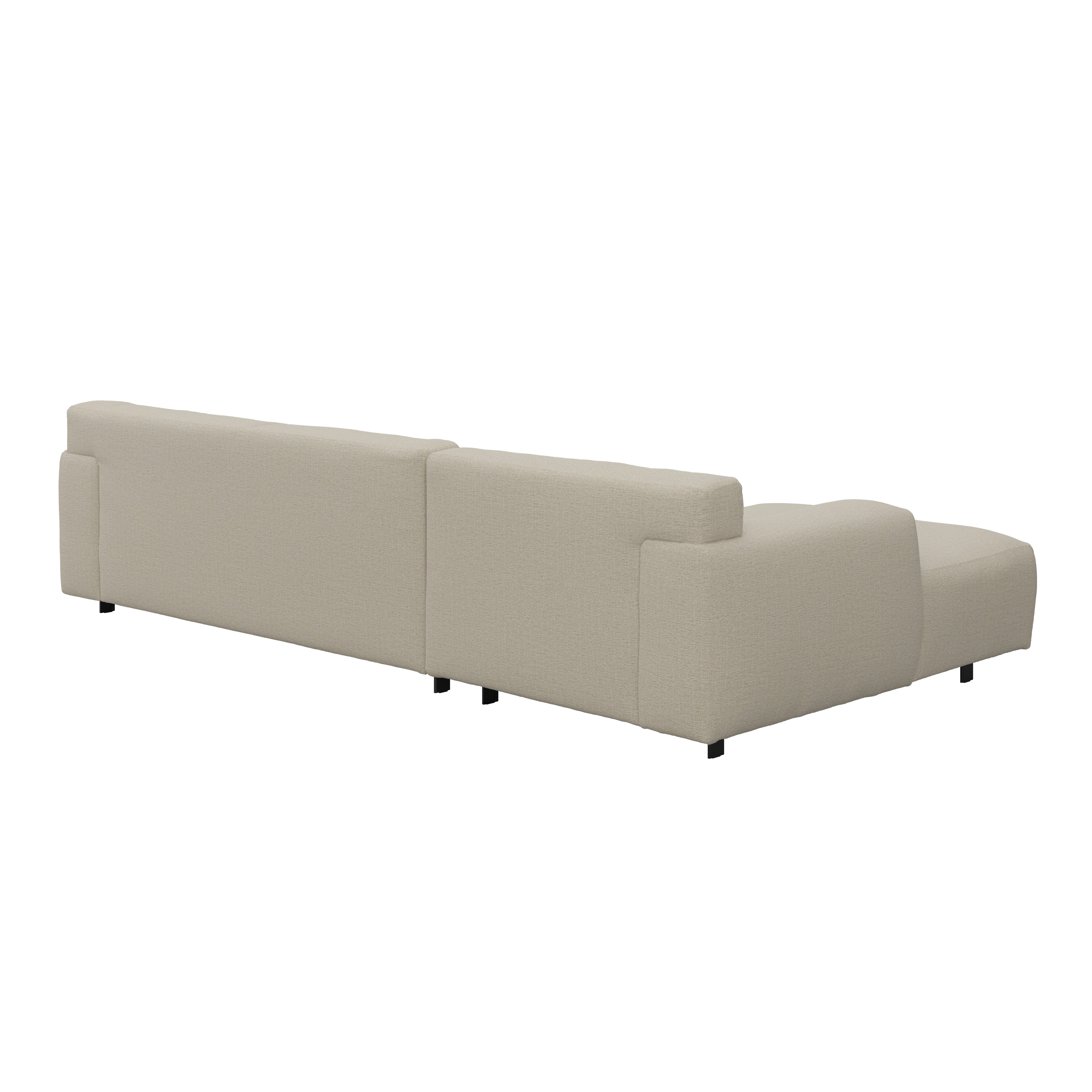 Freja Sand Textured Left Hand Facing Chaise End Sofa - Image 4