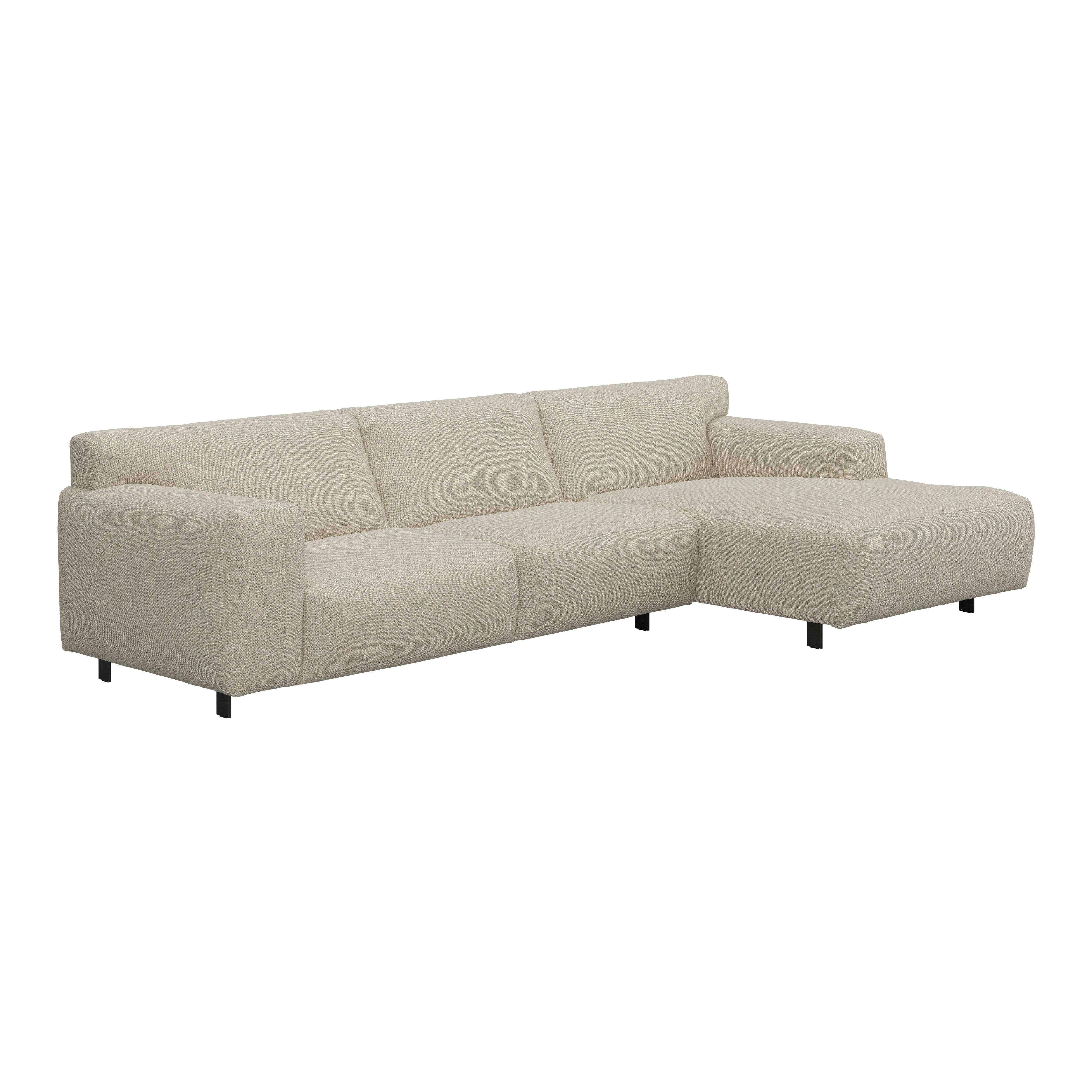 Freja Sand Textured Right Hand Facing Chaise End Sofa - Image 2