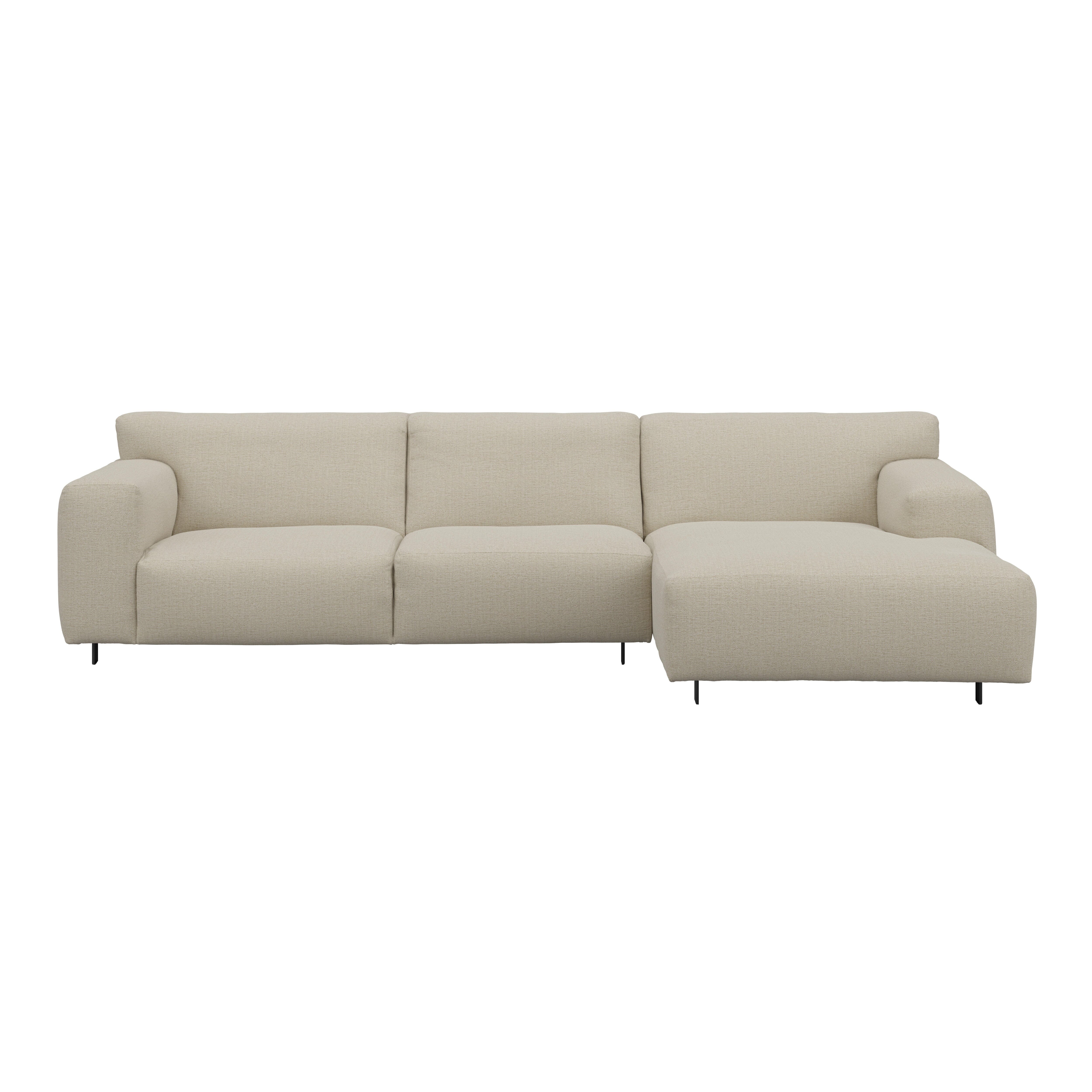 Freja Sand Textured Right Hand Facing Chaise End Sofa - Image 3