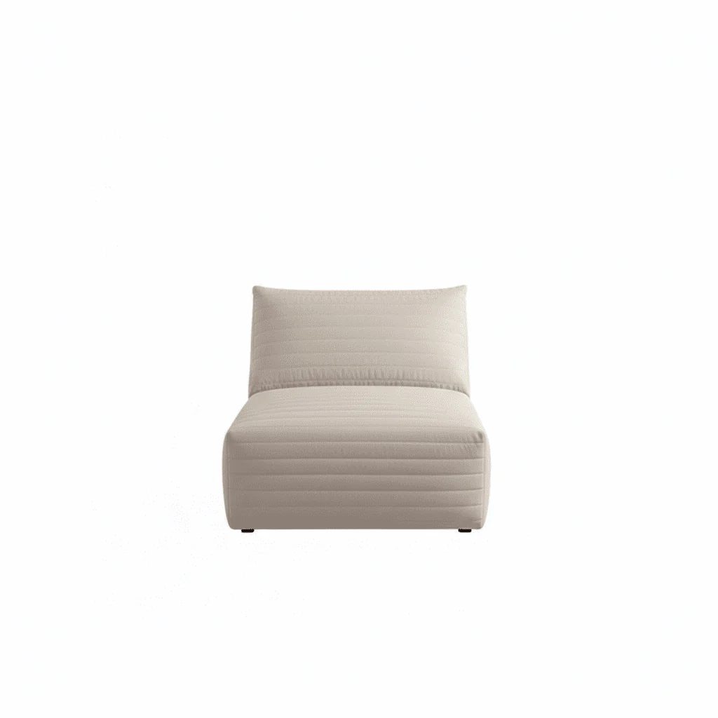 Geneva Cream Velvet Fluted Modular Sofa Range - Image 10
