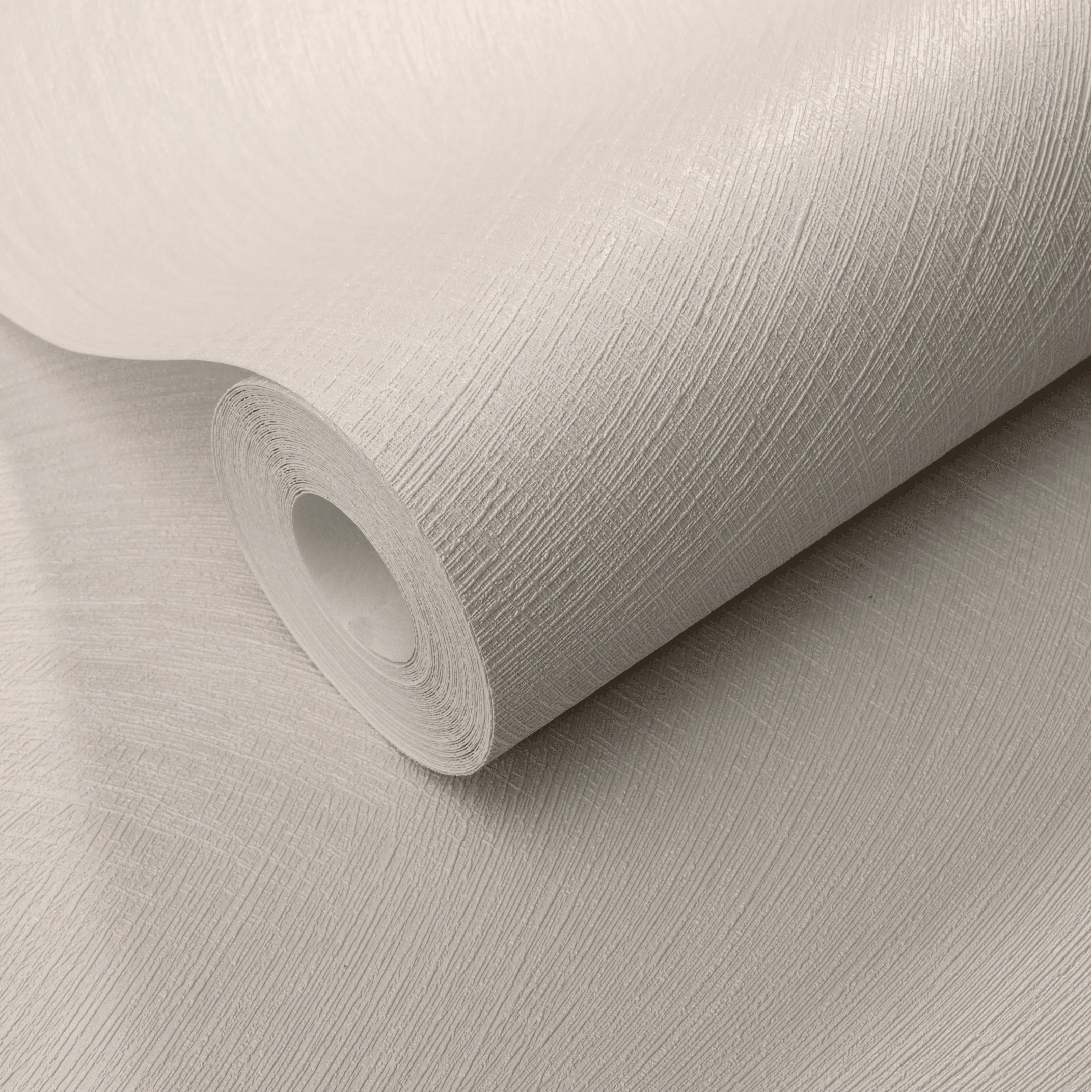 Genoa Cream Metallic Wispy Abstract Lines Patterned Wallpaper