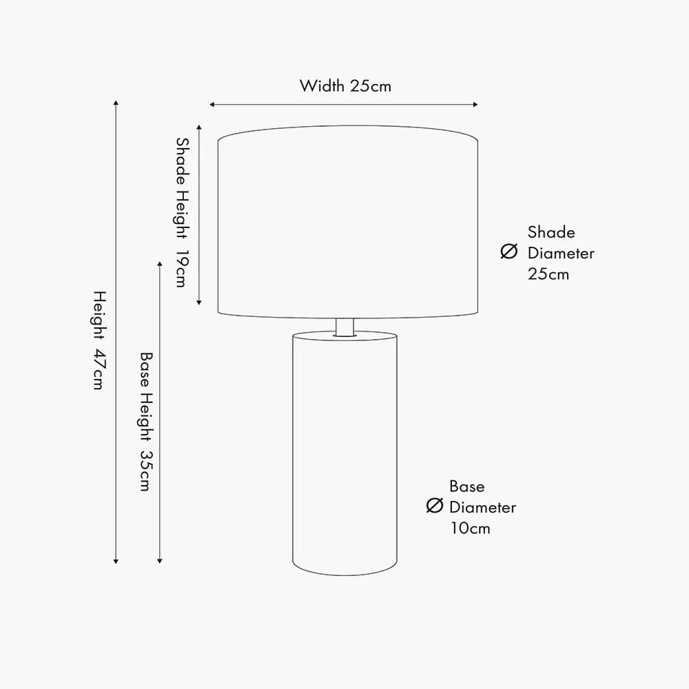 Glow Luxury Limestone Neutral Table Lamp - Image 4