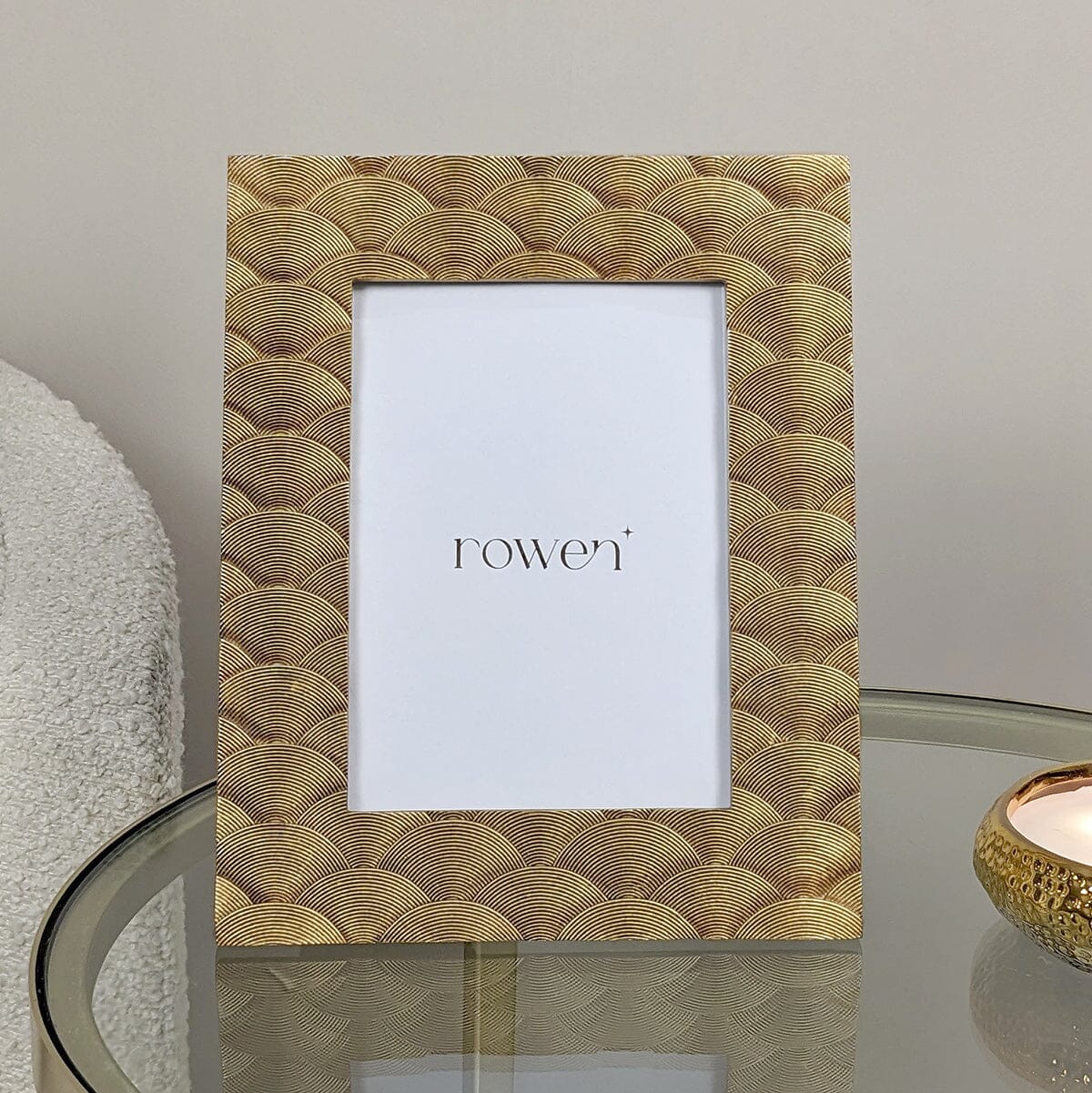 Gold Art Deco Photo Frame- 5x7" - Image 2
