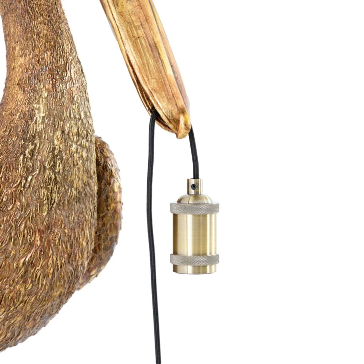 Gold Pelican Decorative Wall Light - Image 5