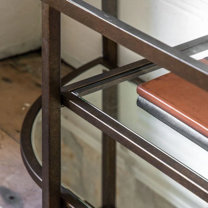 Hamilton Bronze Metal TV Unit - Image 2
