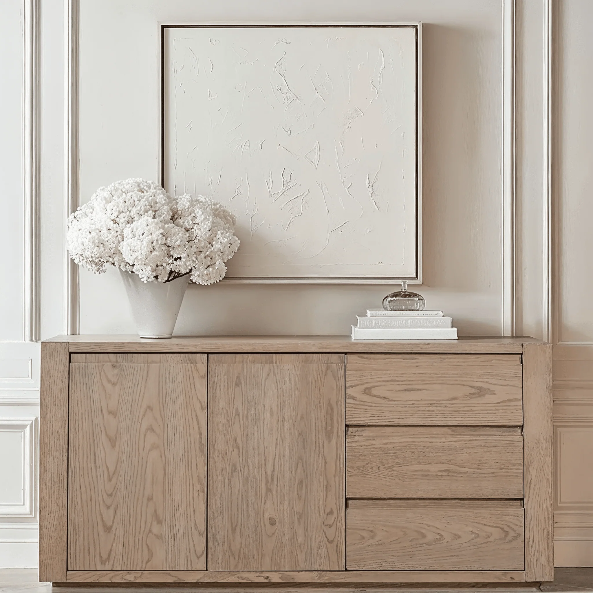 Hayden Smoked Oak 2 Door 3 Drawer Sideboard