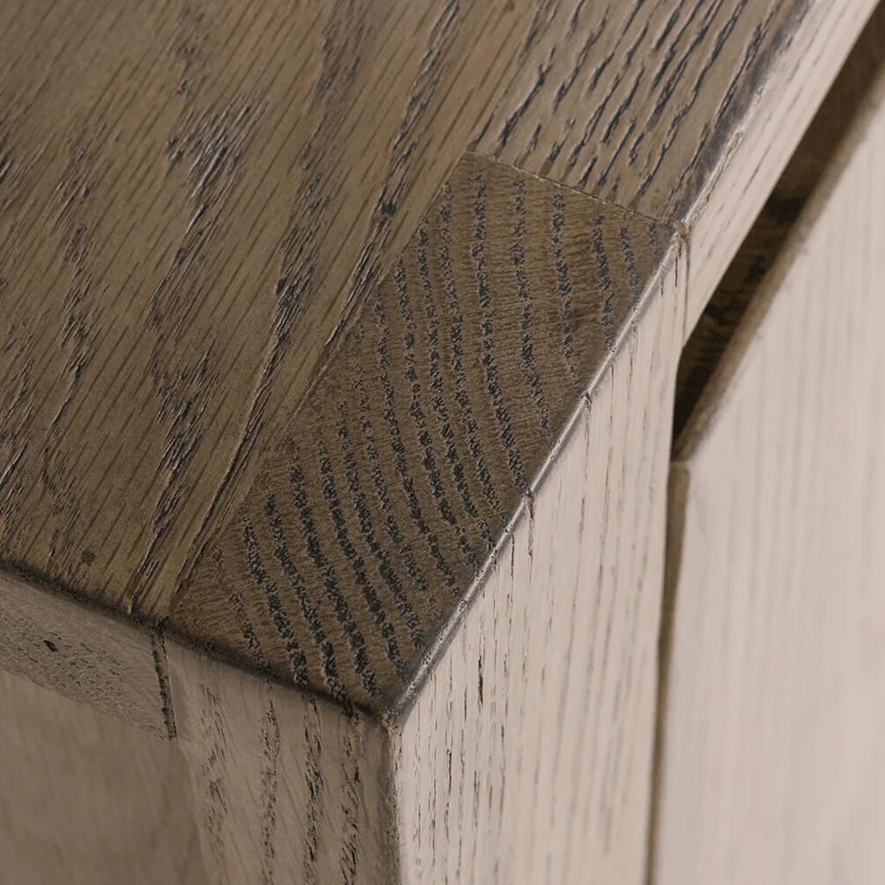 Hayden Smoked Oak 2 Door 3 Drawer Sideboard - Image 2