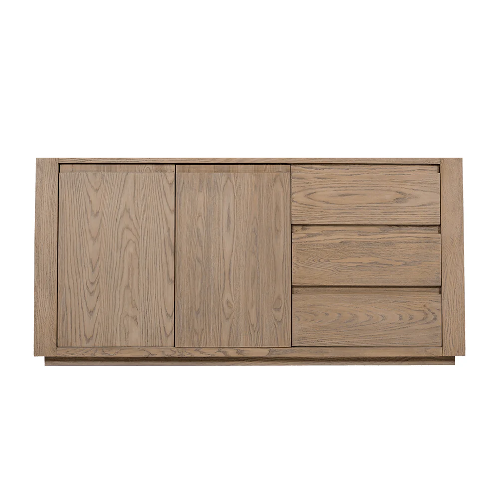 Hayden Smoked Oak 2 Door 3 Drawer Sideboard - Image 3