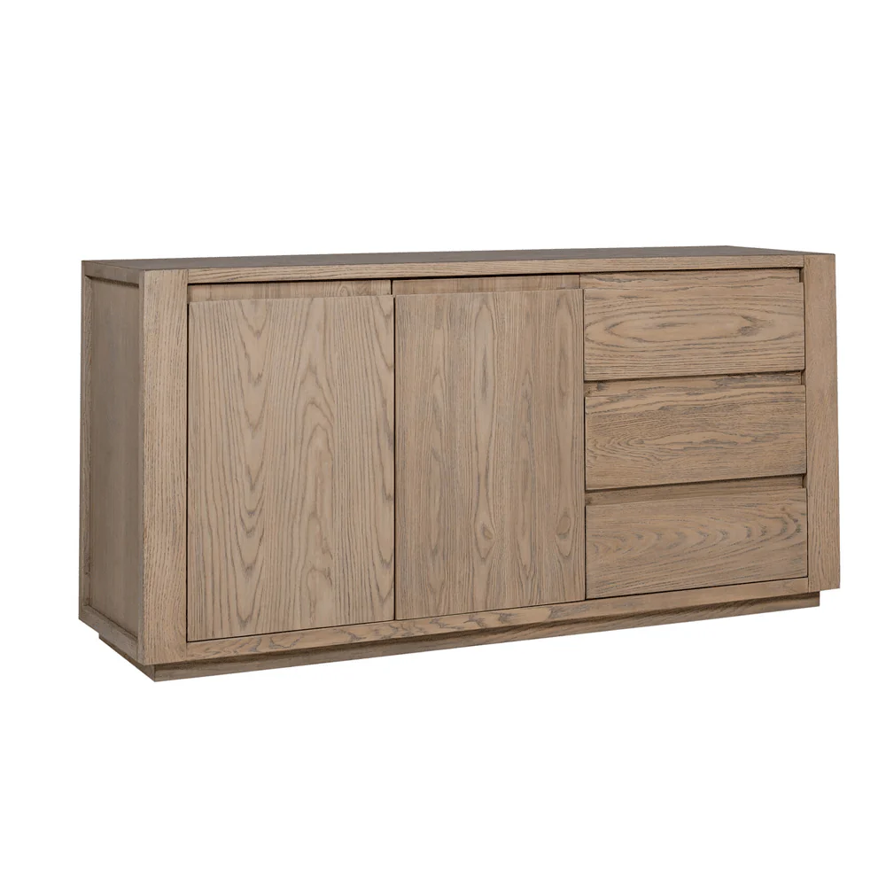 Hayden Smoked Oak 2 Door 3 Drawer Sideboard - Image 4