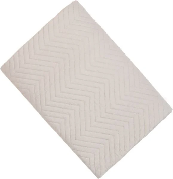Hugo Oatmeal Quilted Bedspread - Image 3