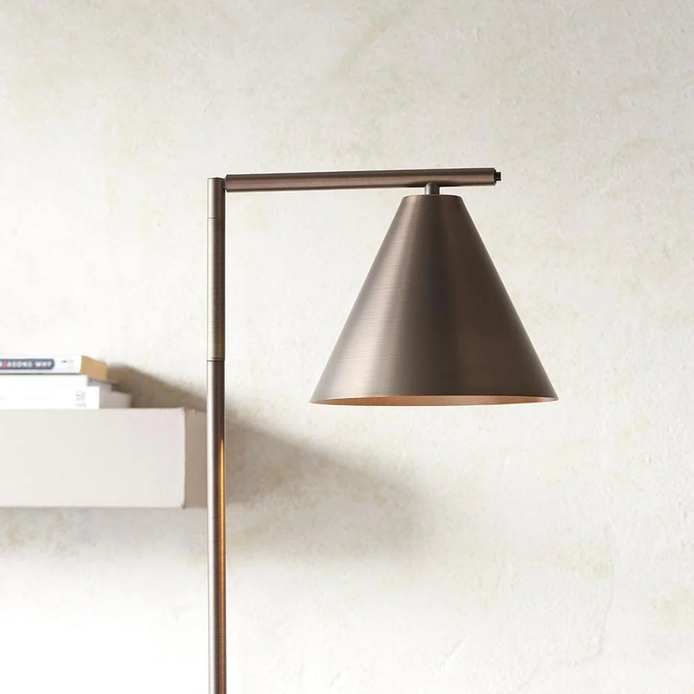 In Stock - Devonte Bronze Task Floor Lamp - Image 2