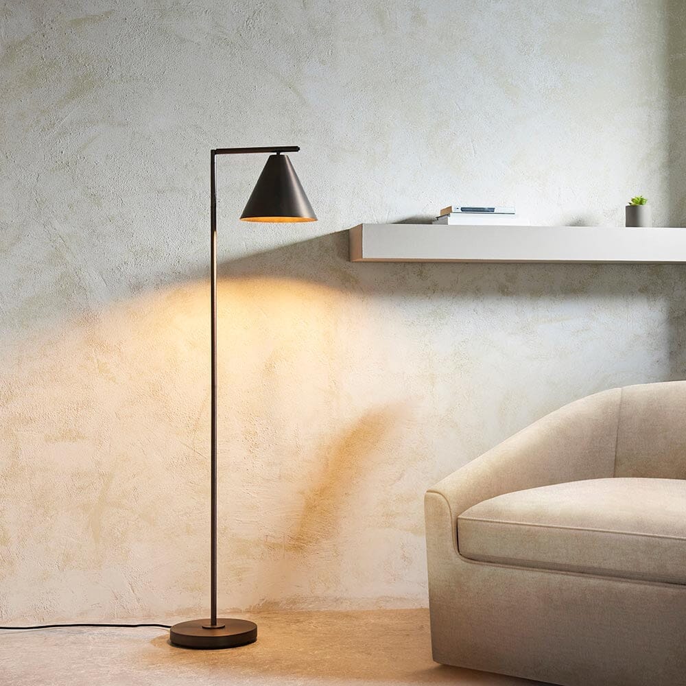 In Stock - Devonte Bronze Task Floor Lamp - Image 3