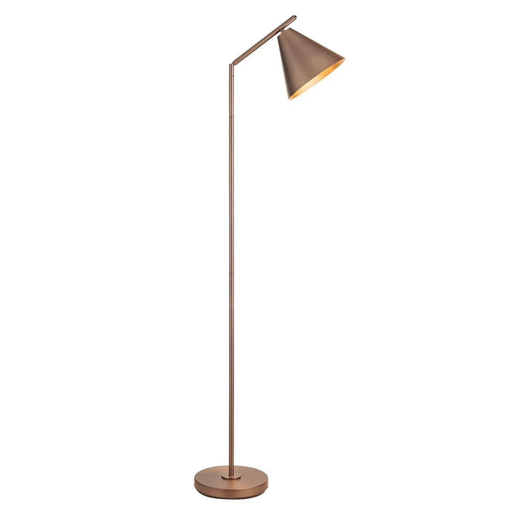 In Stock - Devonte Bronze Task Floor Lamp - Image 4