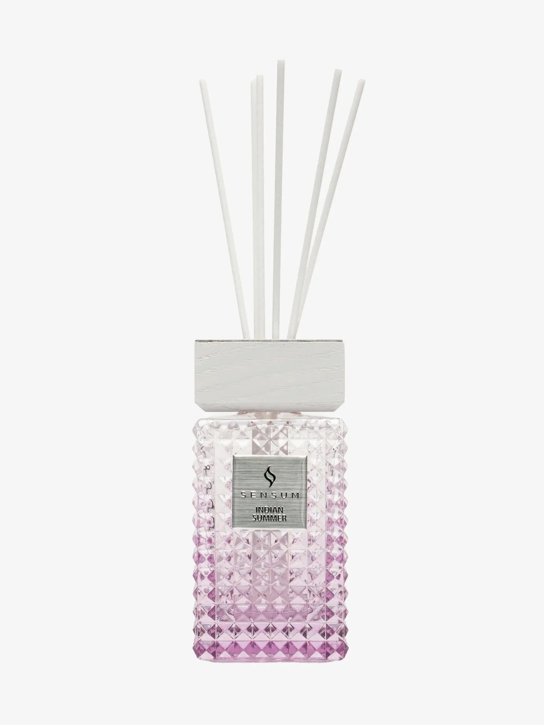 Indian Summer Large Pink & White Luxury Reed Diffuser - 1000ml - Image 2