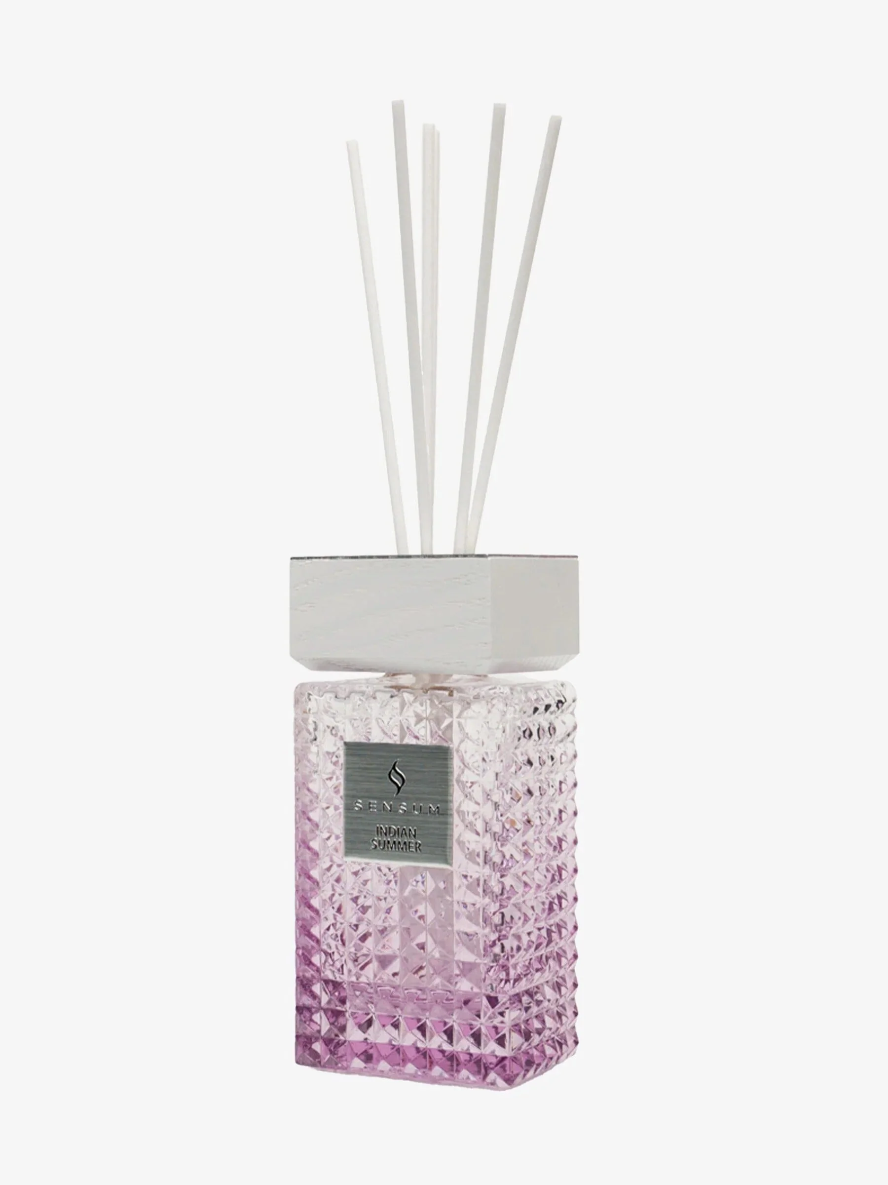 Indian Summer Large Pink & White Luxury Reed Diffuser - 1000ml - Image 3