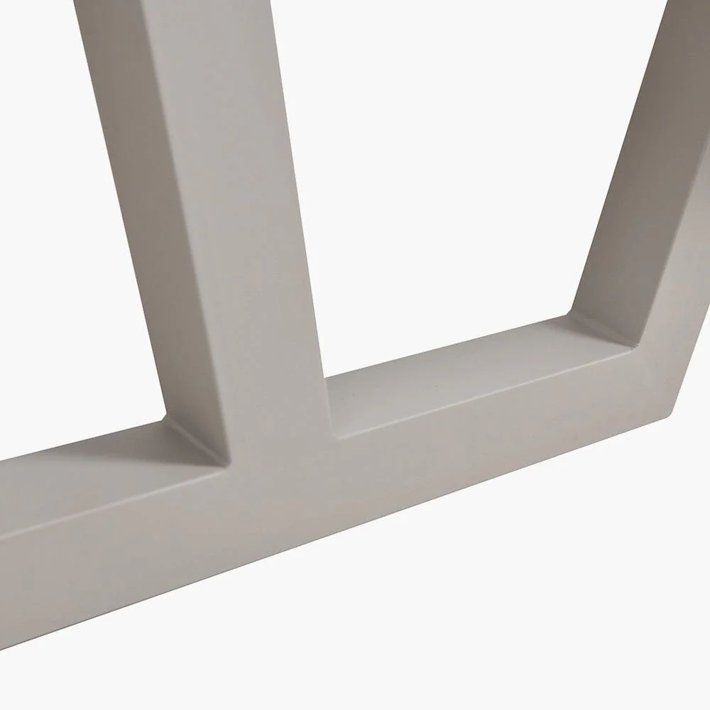 Irwell Lightwash Wood Outdoor Bench Set - Image 4