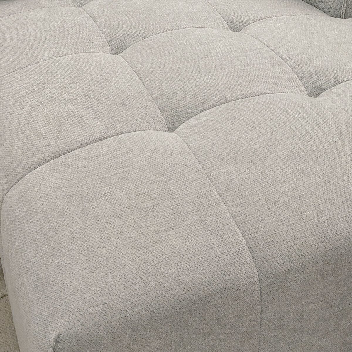 Kace Cloud Grey Boucle Tufted Sofa Range - Image 12