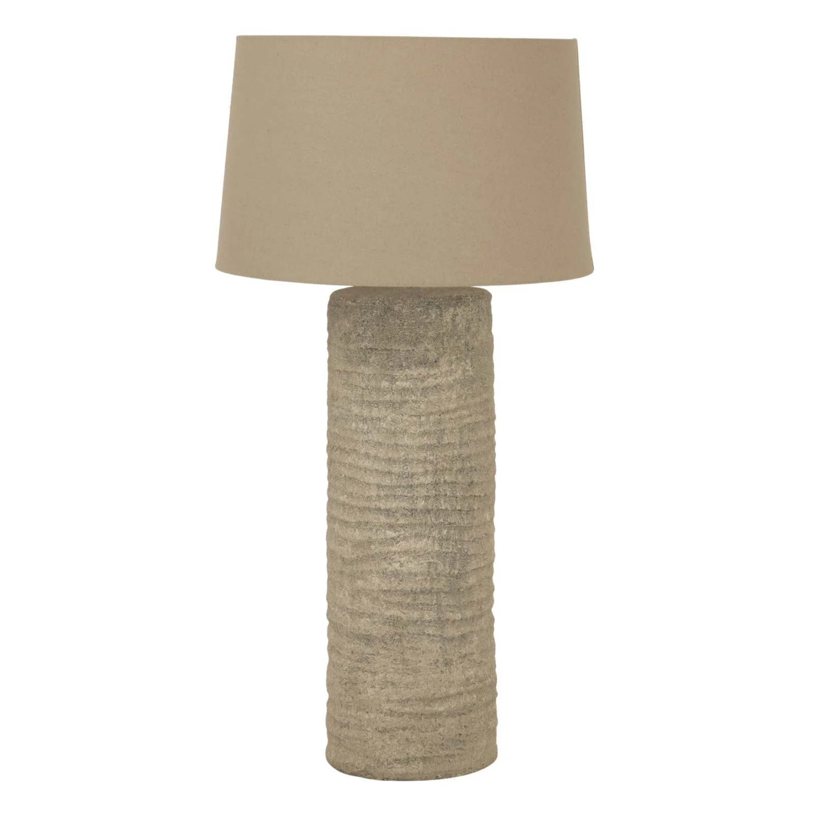 Kanoa XL Textured Ceramic Neutral Table Lamp - Image 2