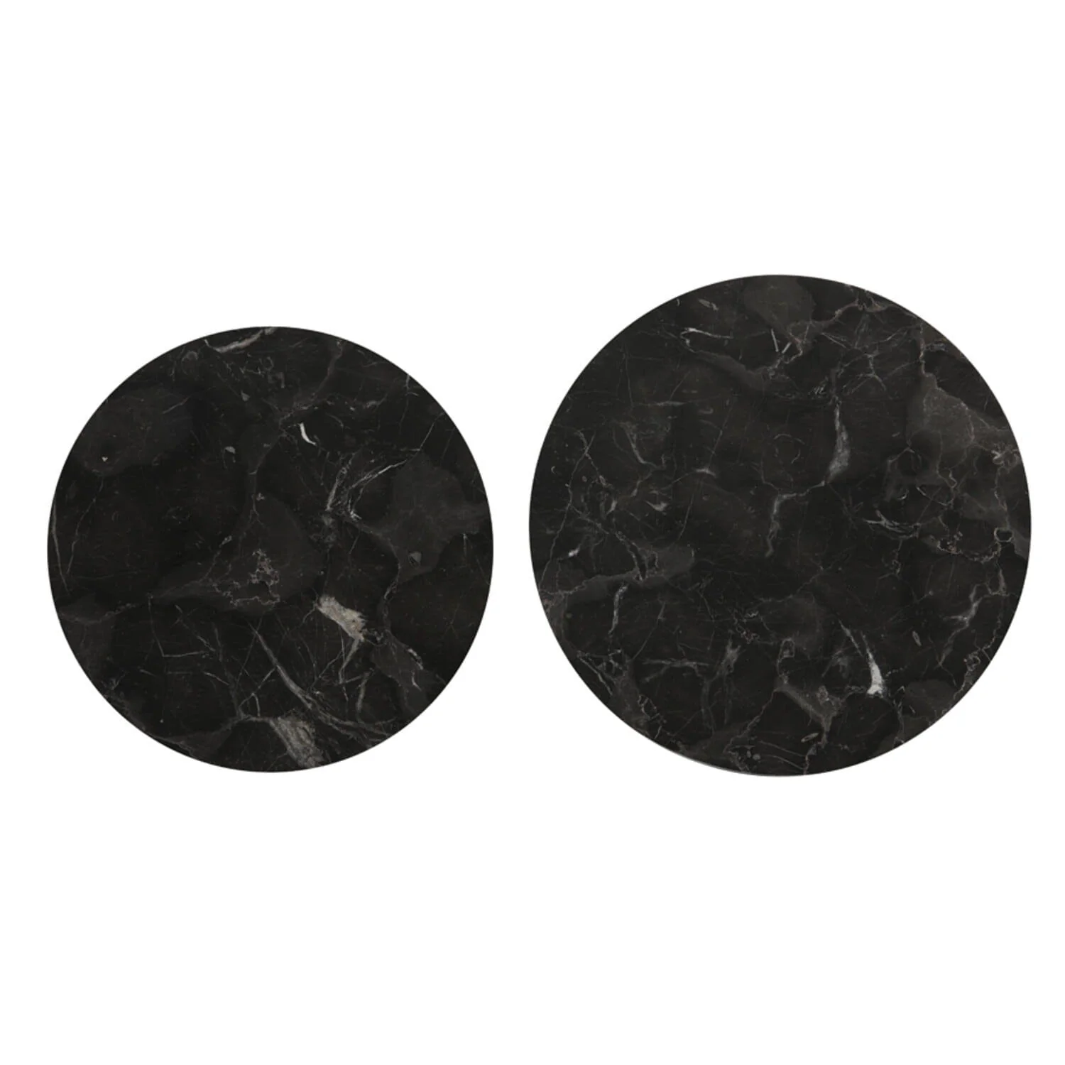 Keller Black Marble Nesting Coffee Tables - Image 5