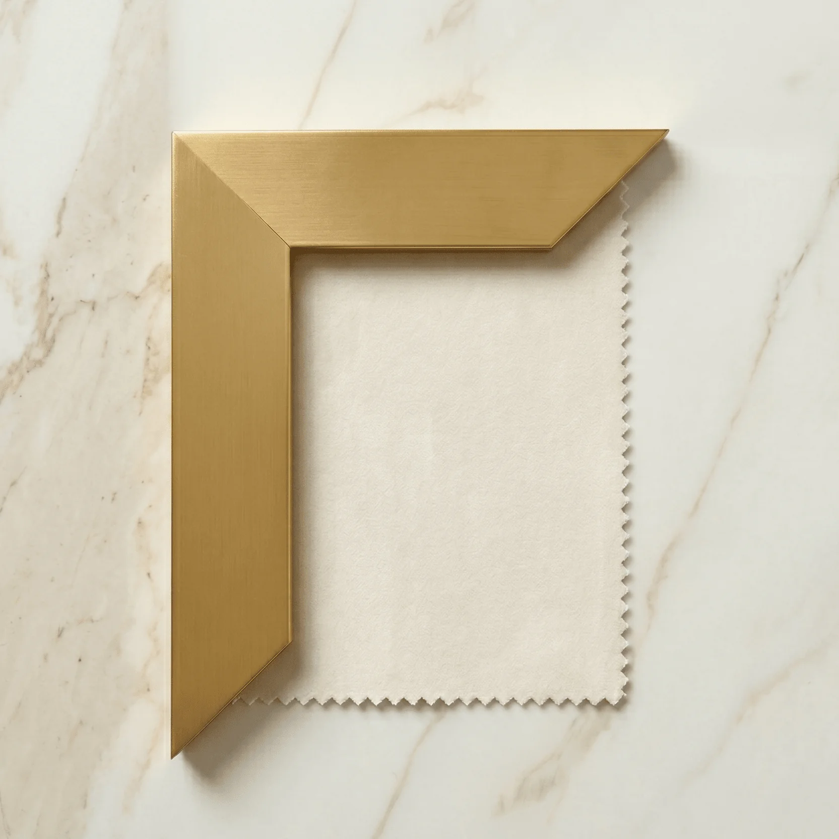 Kensington Cream & Gold Premium Abstract Headboard - Image 3
