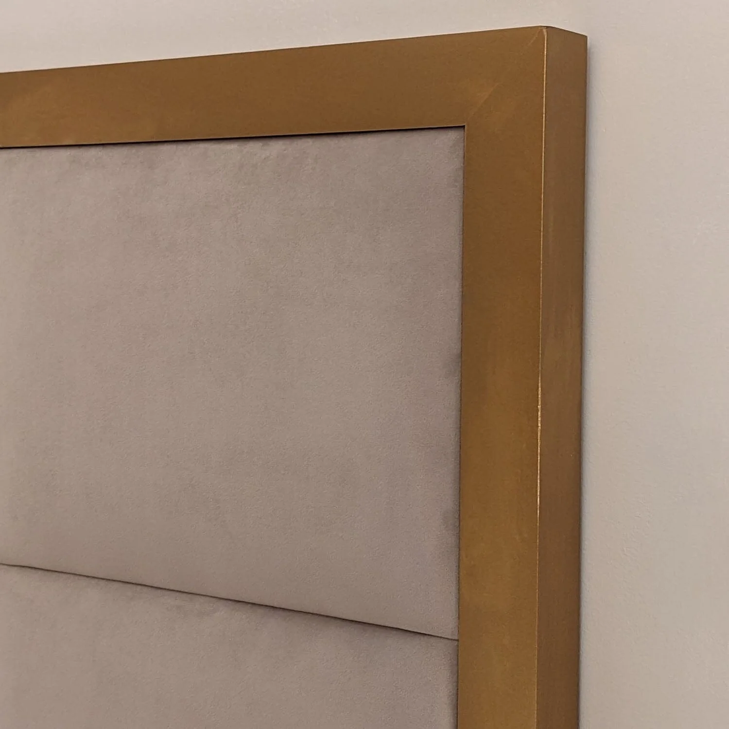 Kensington Mink & Gold Premium Abstract Half Height Headboard - Image 5