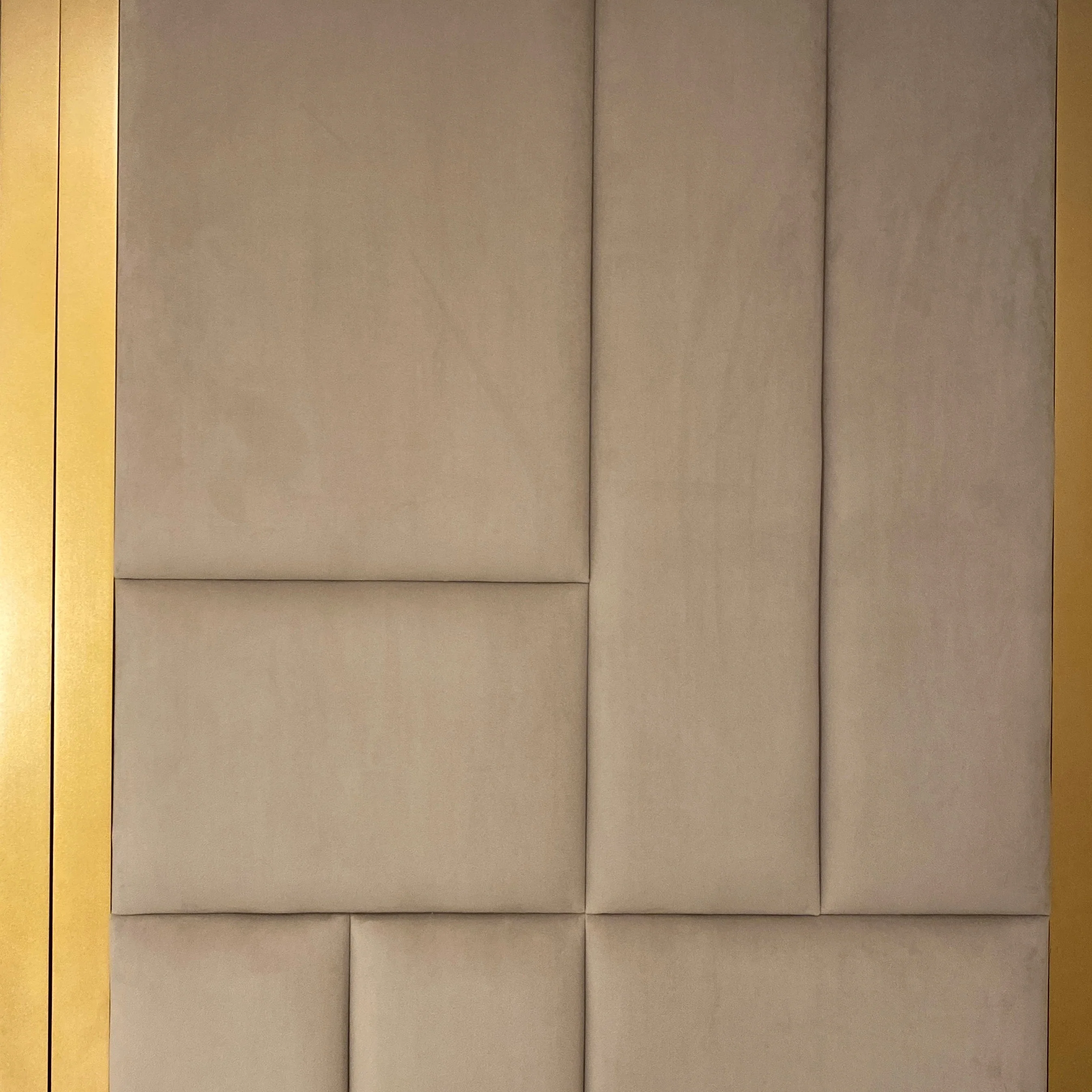 Kensington Mink & Gold Premium Abstract Headboard - Image 11