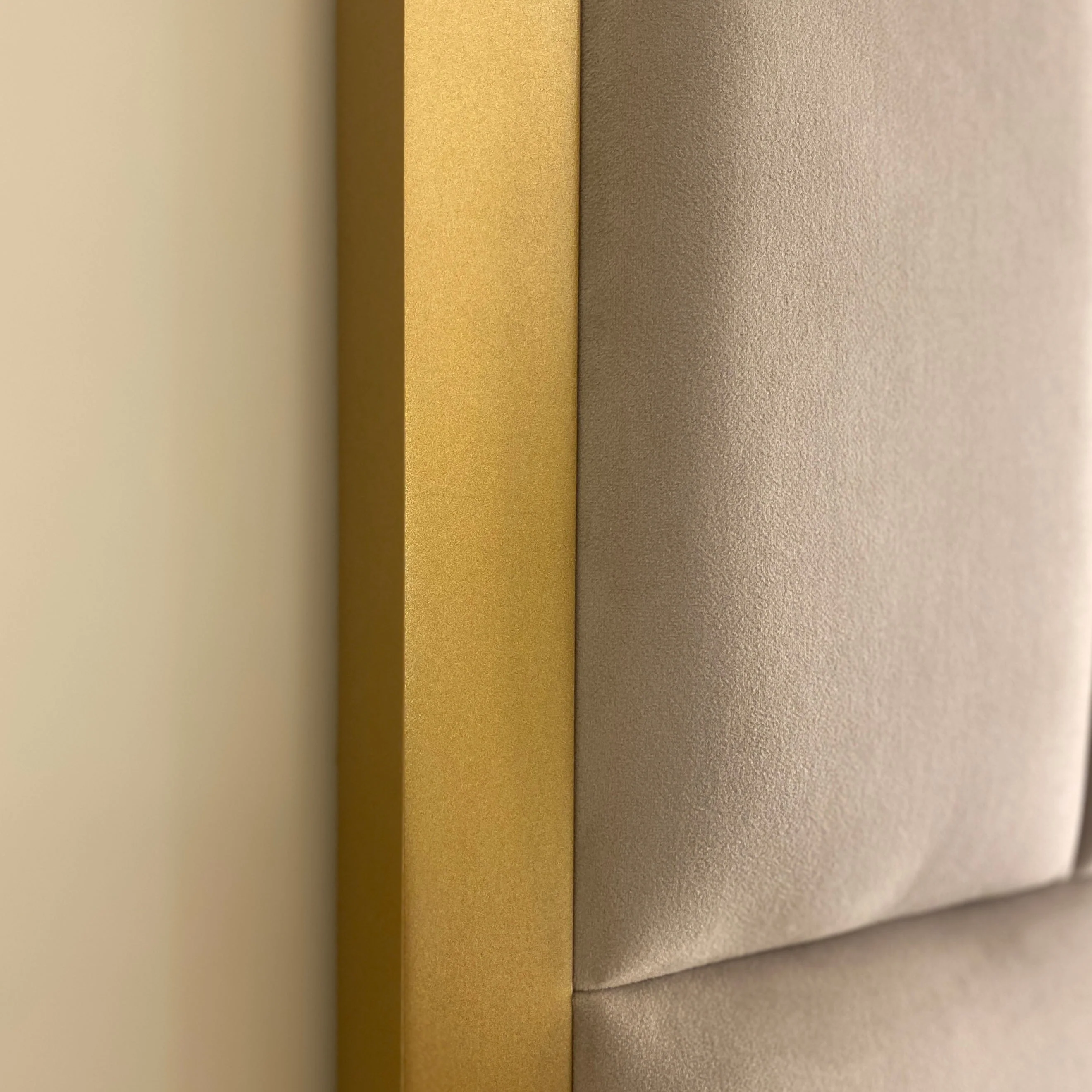 Kensington Mink & Gold Premium Abstract Headboard - Image 12