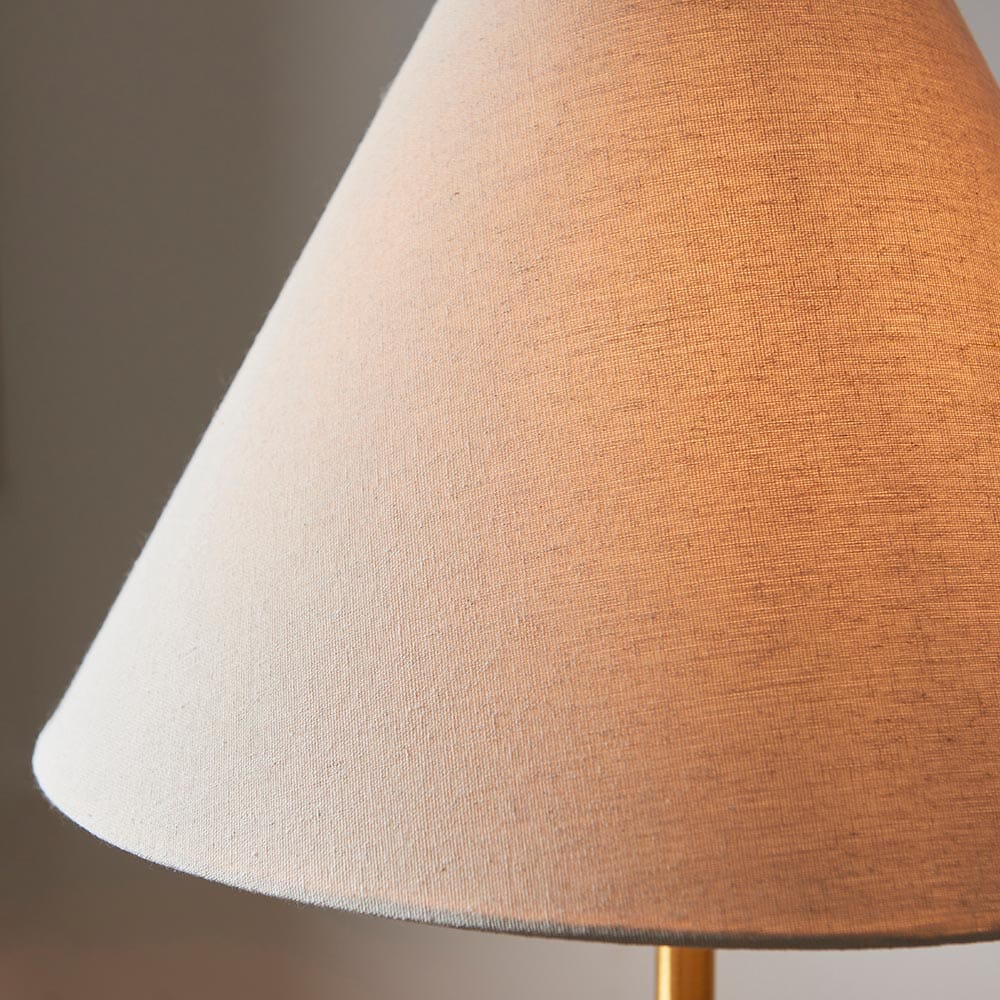 Kiara Gold & Marble Floor Lamp - Image 2