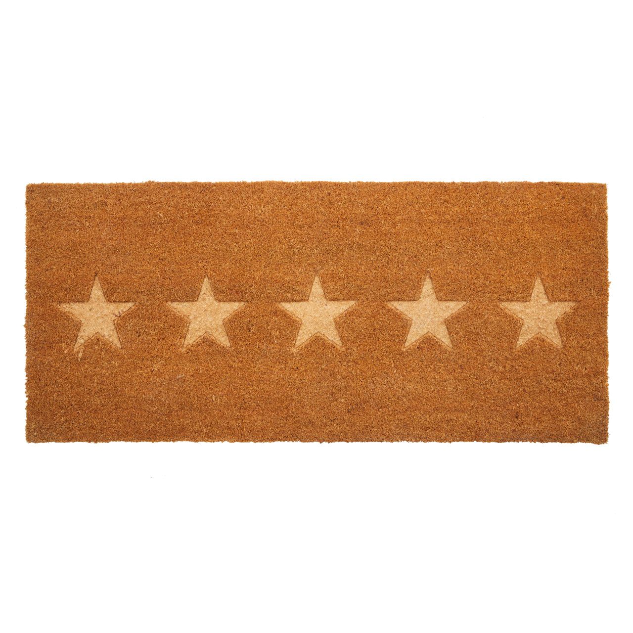 Kylie Natural Star Print Large Doormat - Image 5