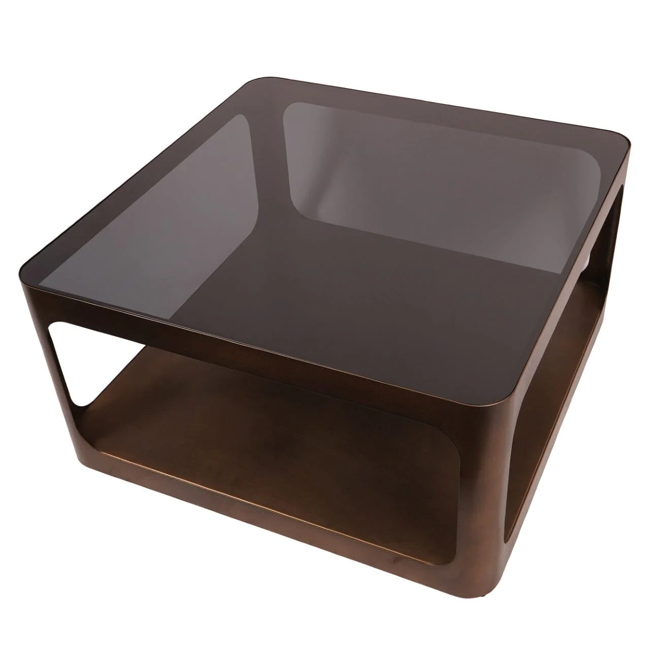 Lani Bronze Coffee Table with Smoked Glass Top - Image 4