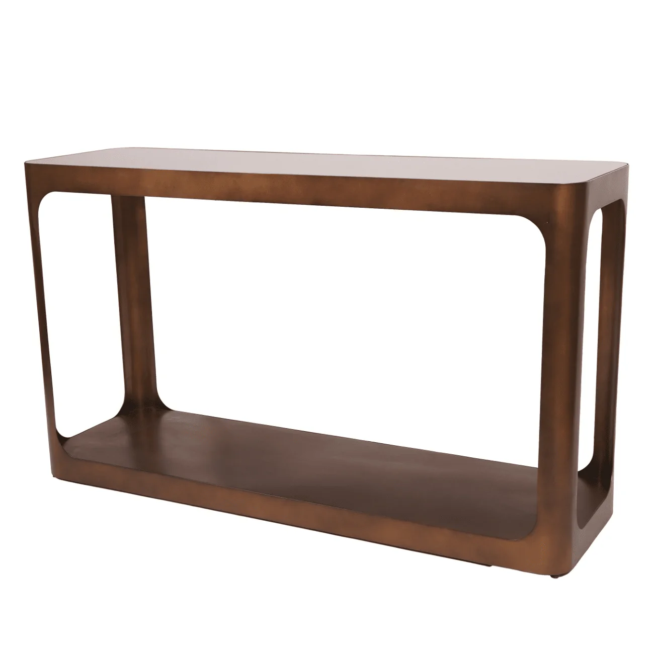 Lani Bronze Console Table with Smoked Glass Top - Image 2
