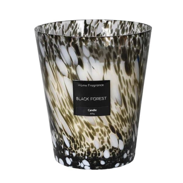 Large Speckled Black Forest Scented Candle - Image 5