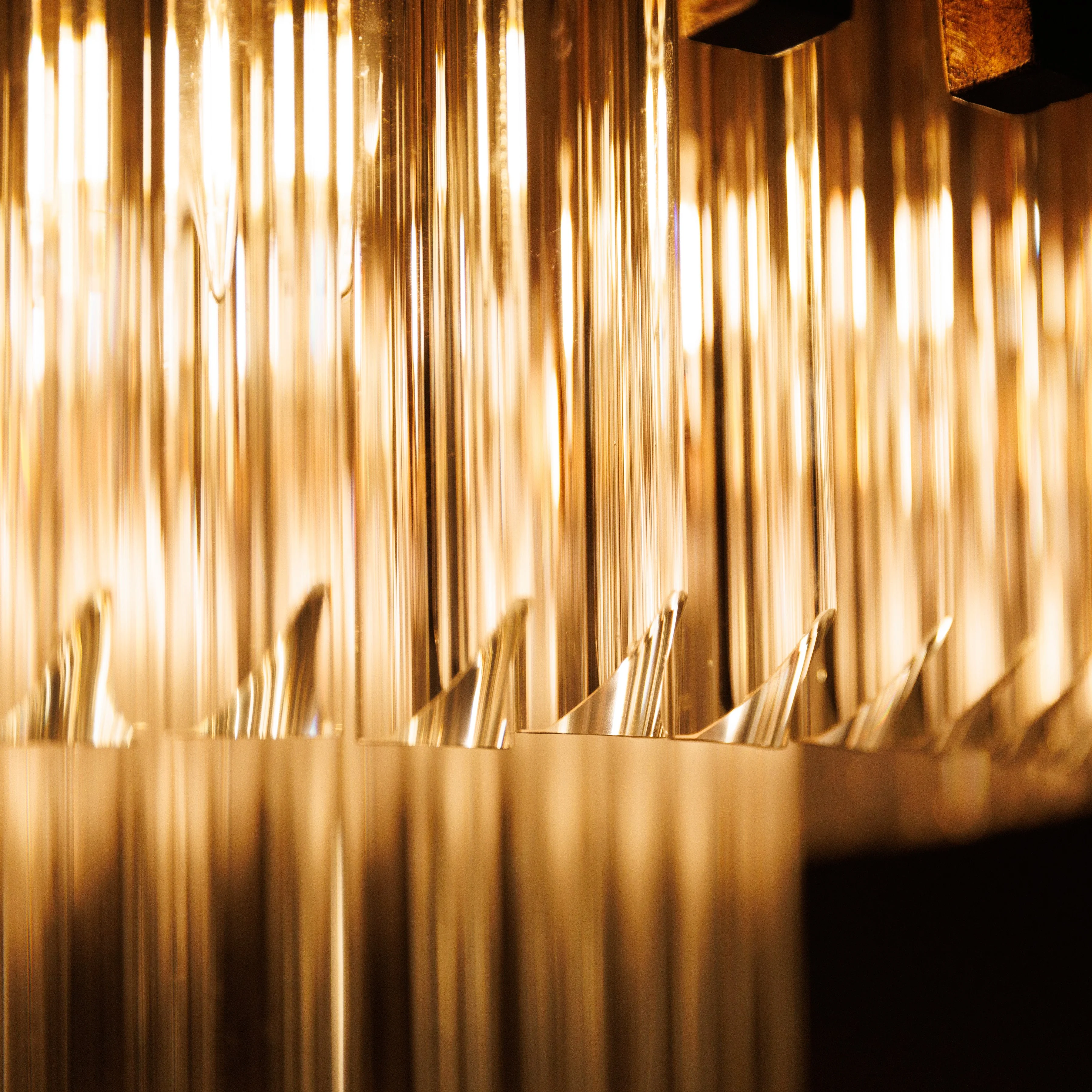 Legacy Premium Bronze & Glass Large Chandelier - Image 3