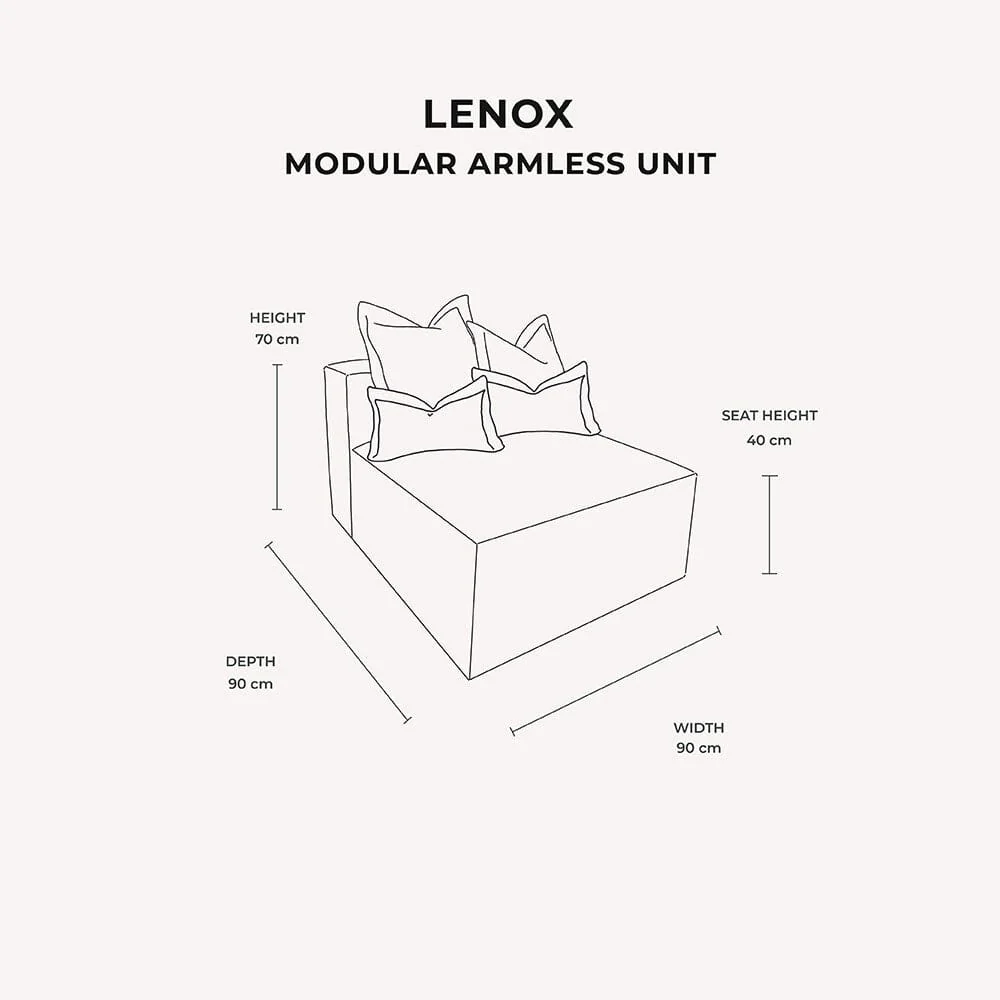 Lenox Mink Velvet Pillow Back Modular Sofa Range - Image 13