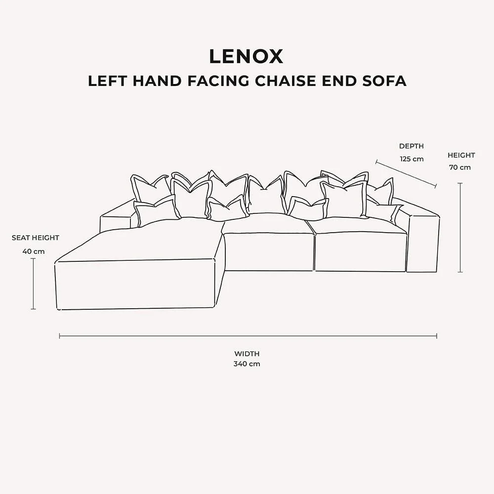 Lenox Mink Velvet Pillow Back Modular Sofa Range - Image 7