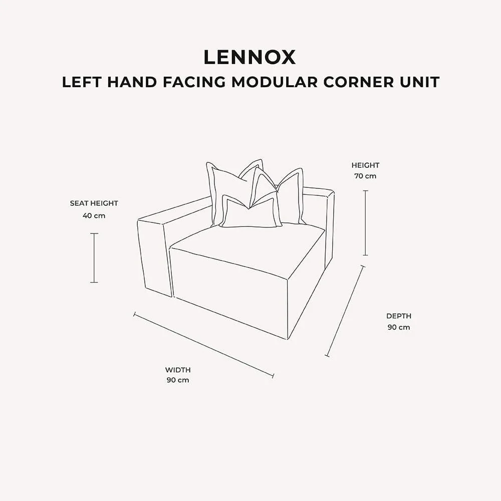 Lenox Silver Velvet Pillow Back Modular Sofa Range - Image 12
