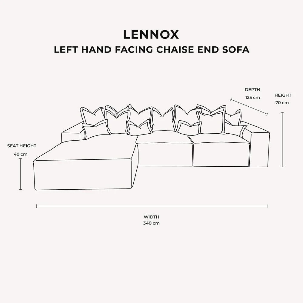 Lenox Silver Velvet Pillow Back Modular Sofa Range - Image 23