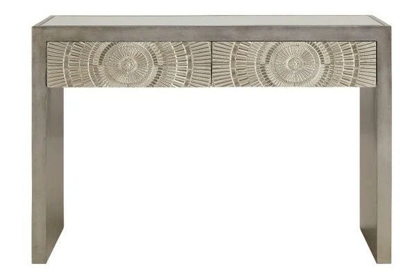 Leverette Silver Premium Console Table - Image 4