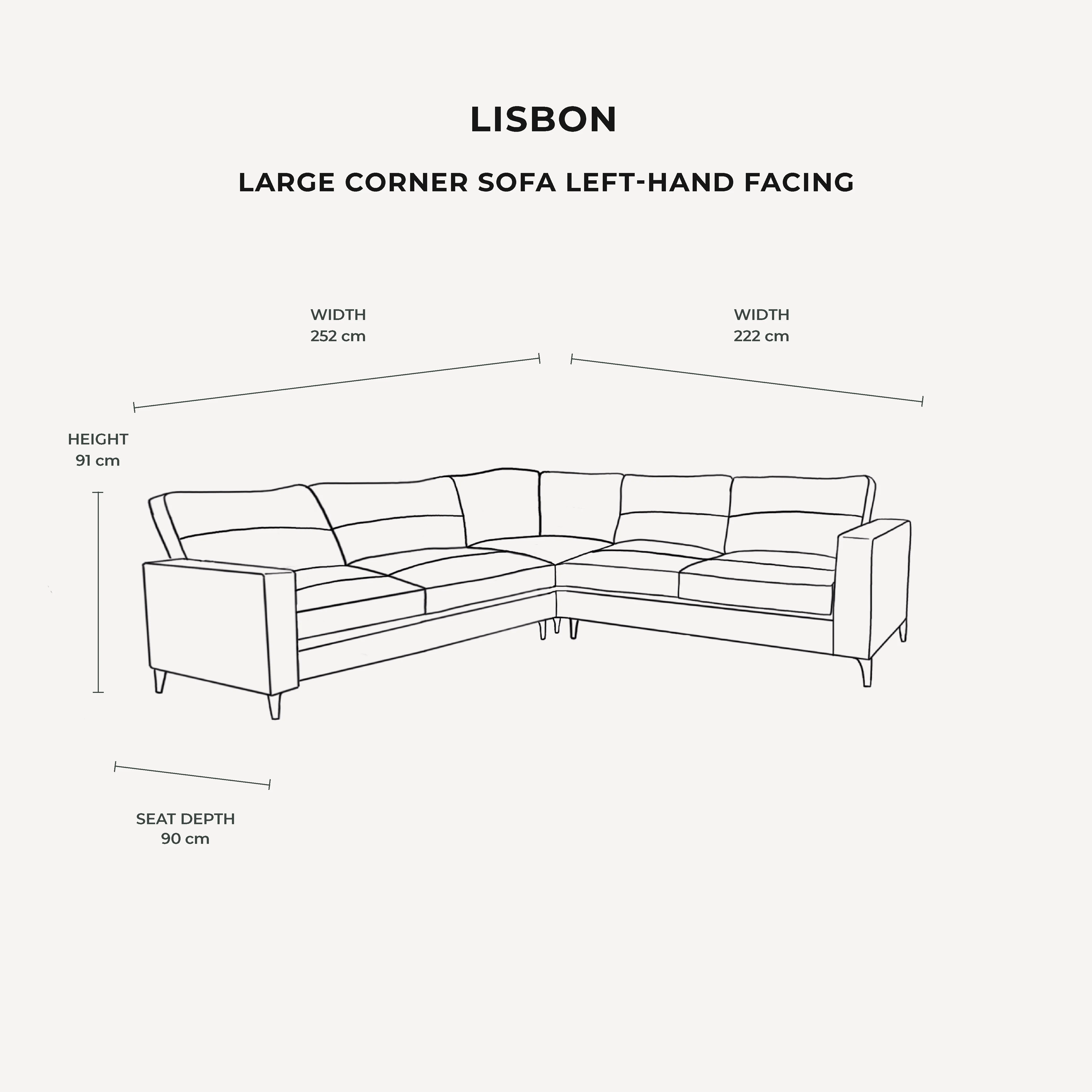 Lisbon Cream Velvet Sofa Range with Stitch Detailing - Image 14