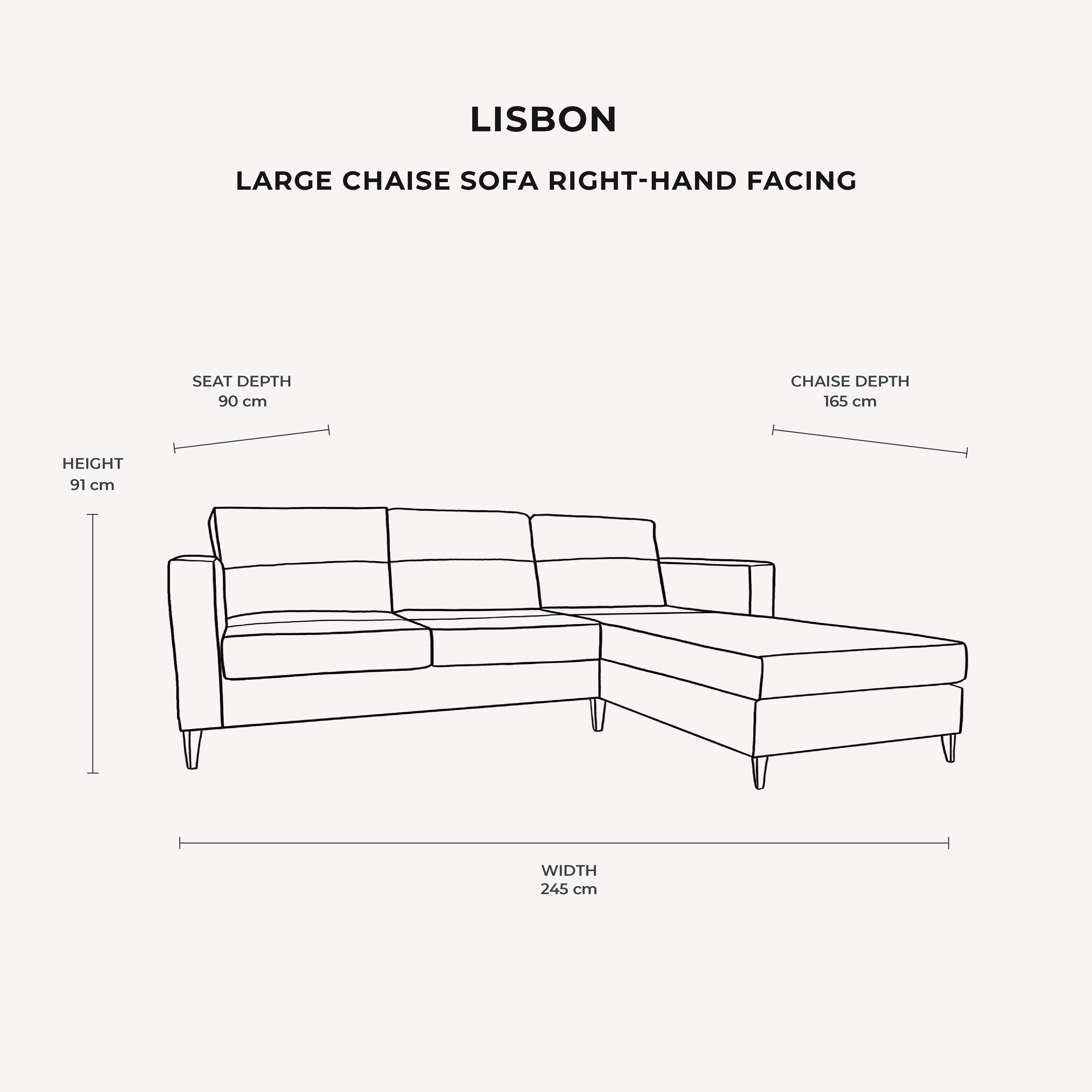 Lisbon Cream Velvet Sofa Range with Stitch Detailing - Image 8