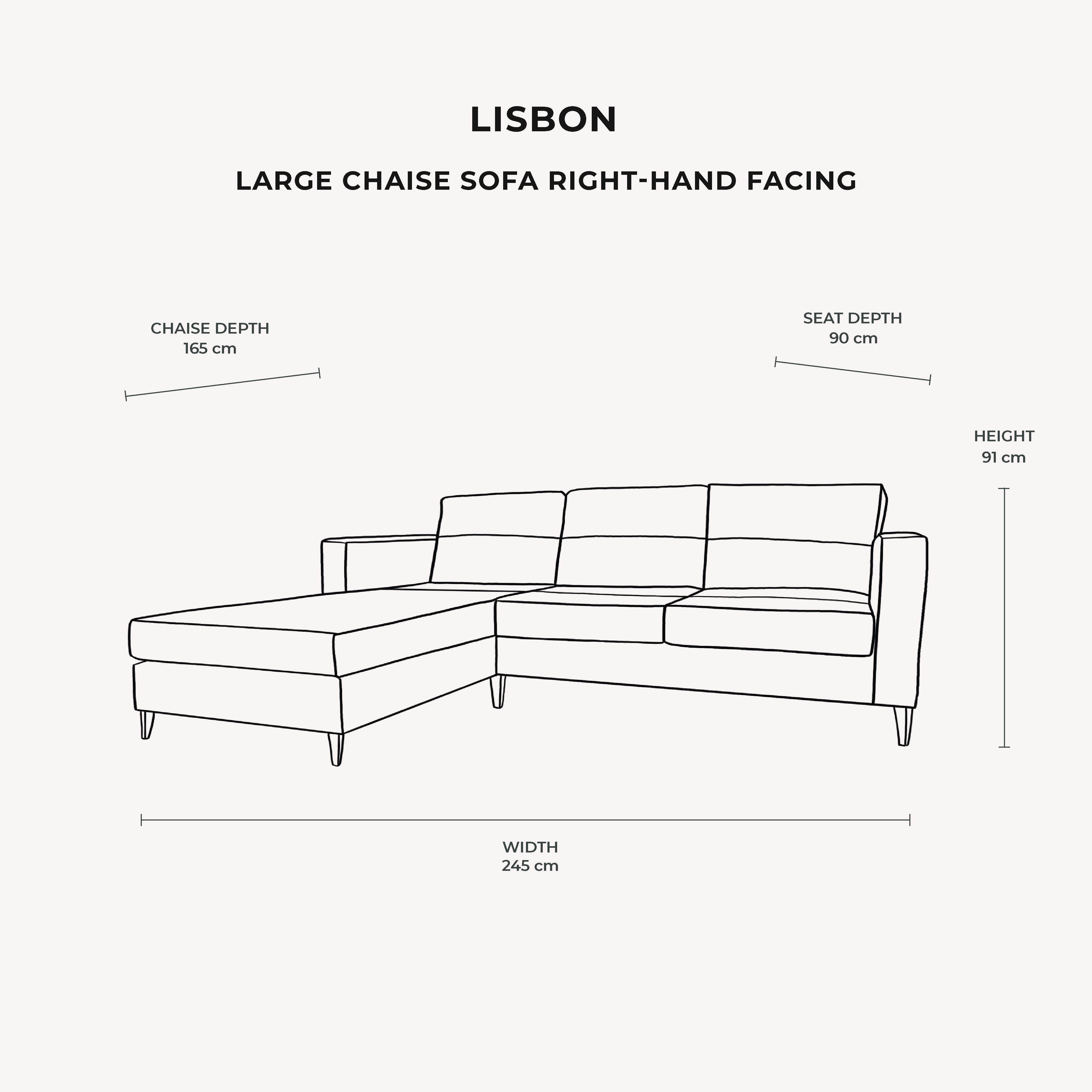 Lisbon Cream Velvet Sofa Range with Stitch Detailing - Image 9