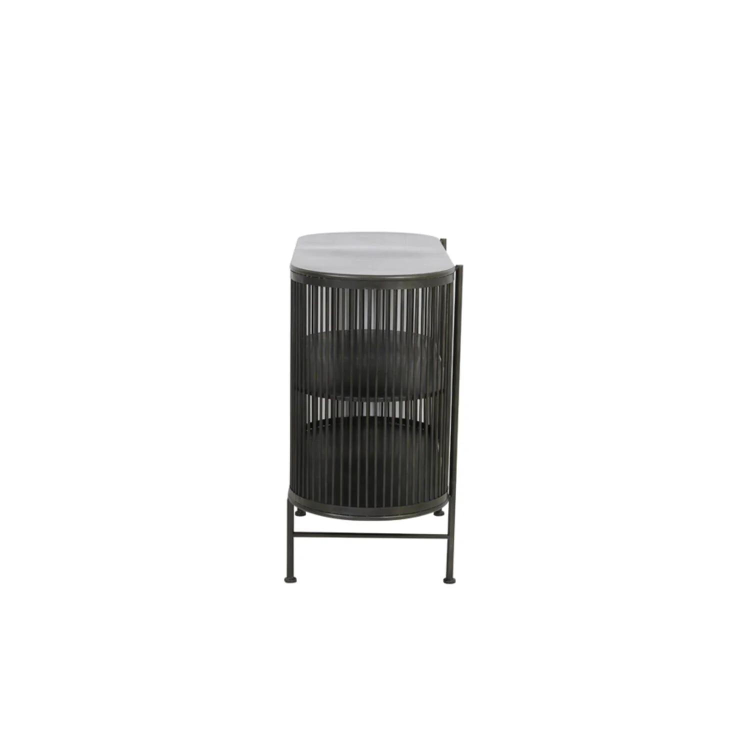 Liva Black Metal Shelving Unit - Image 4