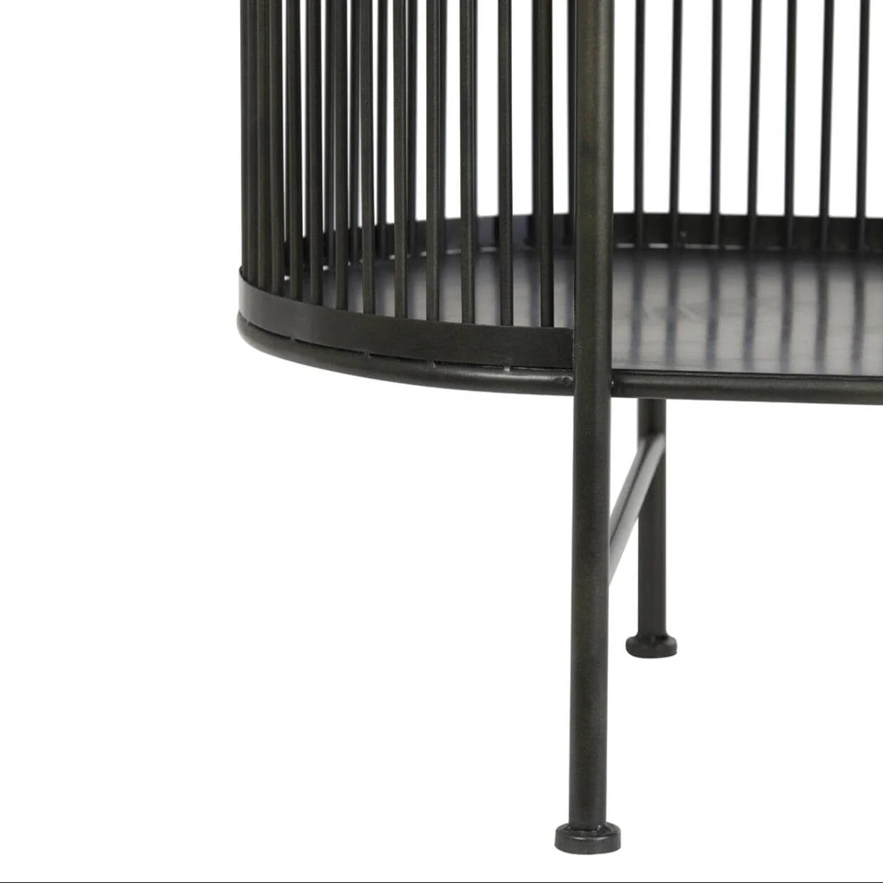 Liva Black Metal Shelving Unit - Image 5