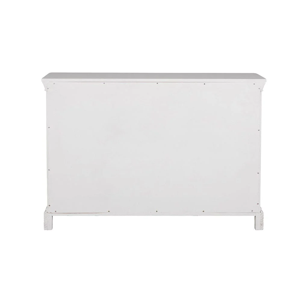 Louvre White Wooden 7 Drawer Chest - Image 8